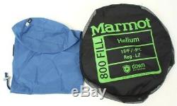 Marmot Helium Sleeping Bag 15 Degree Down Reg/Left Zip /41823/