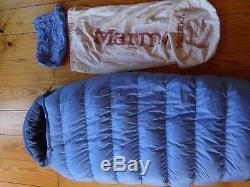 Marmot Helium/Xenon/Lithium 0-15 850 fill Down Sleeping Bag Excellent Condition