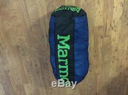 Marmot Helium sleeping bag 800 down fill, 15 degree, Regular size, left zip