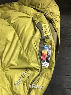Marmot Hydrogen 30 Degree Sleeping Bag (800+ Down) Reg Left Zip, 6 FT