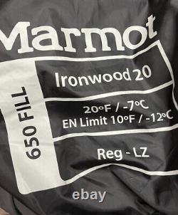 Marmot Ironwood 20 Degree Mummy Lightweight Sleeping Bag Reg-LZ