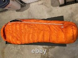Marmot Lithium Sleeping bag- 0 degree down insultation, used only one night