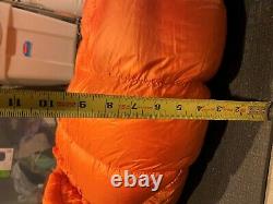 Marmot Lithium Sleeping bag- 0 degree down insultation, used only one night