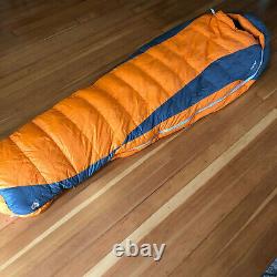 Marmot Never Summer Down Mummy Sleeping Bag 0 Degree Long Camping/Backpacking