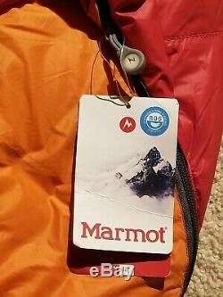 Marmot Never Summer Sleeping Bag 0 Degree Down NWT! 2019 REI Regular Left zip