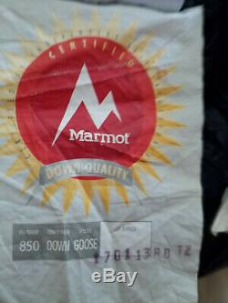 Marmot Phase 20 850fp Goose Down Sleeping Bag Long Left