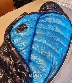 Marmot Phase 20 Long 6'6 Down 850 Arctic Navy Sleeping Bag WithOriginal Price Tag