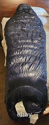 Marmot Phase 20 Long 6'6 Down 850 Arctic Navy Sleeping Bag WithOriginal Price Tag