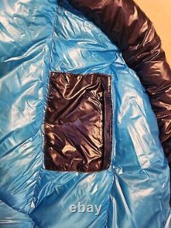 Marmot Phase 20 Long 6'6 Down 850 Arctic Navy Sleeping Bag WithOriginal Price Tag