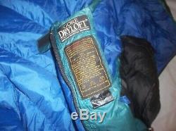 Marmot Pinnacle 15F 800 fp Goose Down Sleeping Bag Regular Gore-tex DryLoft