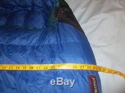 Marmot Pinnacle 15F 800 fp Goose Down Sleeping Bag Regular Gore-tex DryLoft