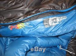 Marmot Plasma 15 degree Long Sleeping bag 875 Goose Down Fill Pertex Quantum