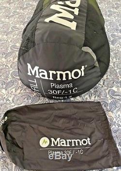 Marmot Plasma +30 900 Fill goose down Sleeping bag Regular