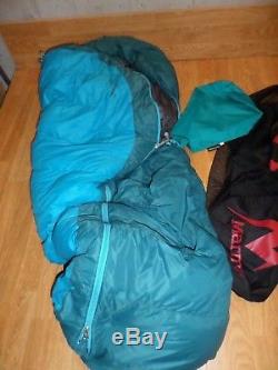 Marmot Sawatch 650 Fill Down Defender Sleeping Bag Mummy Women's Rtl $269