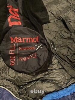 Marmot Sawtooth Lightweight down Sleeping Bag 600 Fill Regular