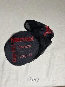 Marmot Sawtooth Long Goose Down Sleeping Bag 15 F / -9 C Backpacking