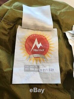 Marmot South Col Sleeping Bag Long -20 800 Fill Down Like New Denali Camping