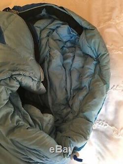 Marmot Women's Angel Fire Down Sleeping Bag Backpacking Mummy 15F Long