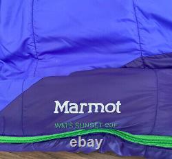 Marmot Women's Sunset Thermal 20° Fahrenheit Mummy Sleeping Bag