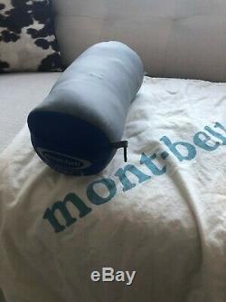 MontBell Ultra Light Down Hugger #4 Sleeping Bag with Storage Bags 35 degre