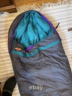 Mont Adventure Equipment Telemark Sleeping Bag Down Fill Long RH VGUC