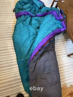 Mont Adventure Equipment Telemark Sleeping Bag Down Fill Long RH VGUC