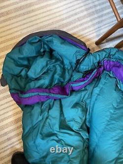 Mont Adventure Equipment Telemark Sleeping Bag Down Fill Long RH VGUC