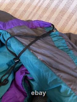 Mont Adventure Equipment Telemark Sleeping Bag Down Fill Long RH VGUC