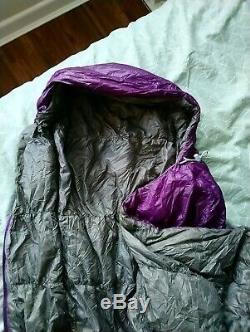 Mont Bell Alpine #7 down hugger Sleeping Bag- Mountain camping quilt equipment