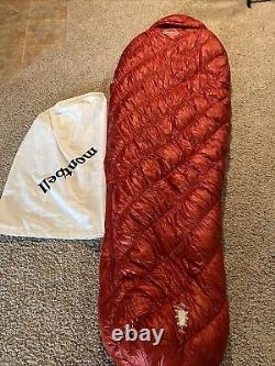 Mont-bell Down Hugger 800 #0 Regular Sleeping Bag. Excellent Condition