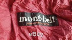 Mont-bell, Montbell Down hugger 650 #3 long 25 degree down sleeping bag Crimson