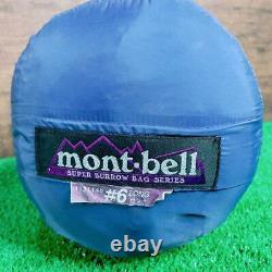 Mont-bell mont-bell sleeping bag # 6 long SuperBurrowBag