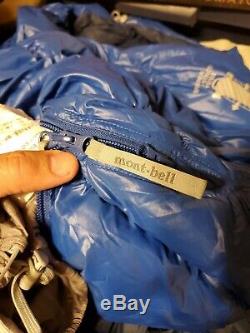 Montbell Down Hugger 650 #5 Sleeping Bag 37 Degree 3c Ultralight Bag Backpacking