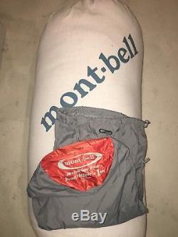 Montbell Super Stretch Down Hugger #1 +15 Mummy Sleeping Bag Long Left New