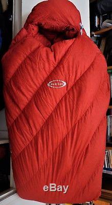 Montbell U. L. Super Spiral Down Hugger 0 (0 F) Sleeping Bag. Rarely Used