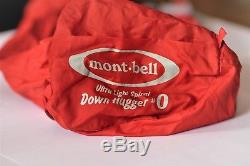 Montbell U. L. Super Spiral Down Hugger 0 (0 F) Sleeping Bag. Rarely Used