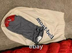 Montbell Ultra Super Spiral Down Hugger #1 Long Left Zipper Sleeping Bag & Tags