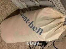 Montbell Ultra Super Spiral Down Hugger #1 Long Left Zipper Sleeping Bag & Tags