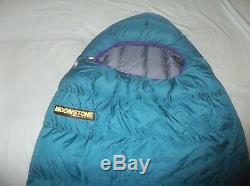 Moonstone Muir Trail Regular 30F 800fp Goose Down Sleeping Bag Vintage Soft Teal