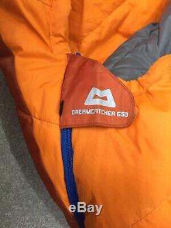 Mountain Equipment DREAMCATCHER 650 Down Sleeping Bag Orange