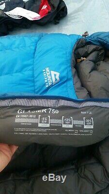 Mountain Equipment Glacier 750 Down Insulated Sleeping Bag Superb