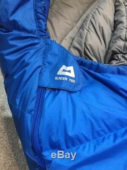 Mountain Equipment Glacier 750 Reg Down Sleeping Bag Blue