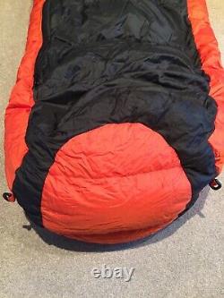 Mountain Equipment Snowline 750 Down Sleeping Bag Colour Orange/Black
