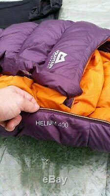 Mountain Equipment Women's Helium 400 Ultralight Down Sleeping Bag Immaculate