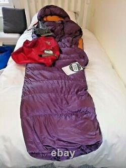 Mountain Equipment Womens Helium 250 Sleeping Bag LONG Left Zip