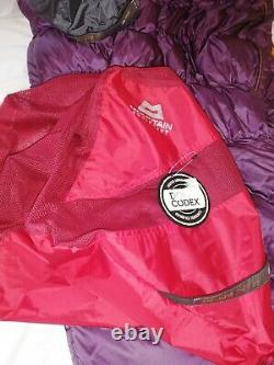 Mountain Equipment Womens Helium 250 Sleeping Bag LONG Left Zip