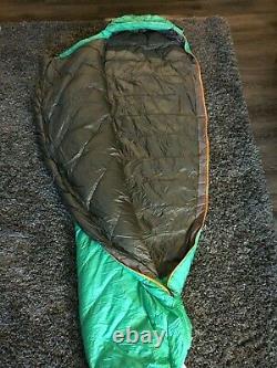 Mountain Hardware Heratio 32 Sleeping Bag 650 down fill, mummy style