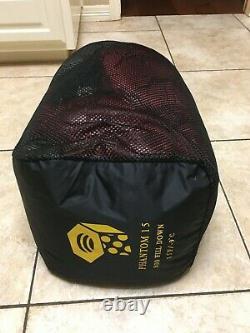 Mountain Hardware Phantom 15 800FP Down Superlight Sleeping Bag 15 degree Large
