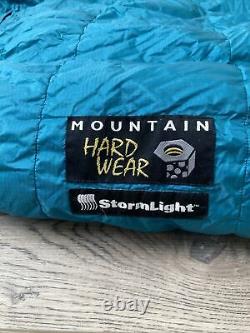 Mountain Hardware Stormlight Sleeping Bag Womens Down Teal