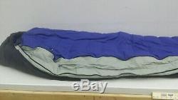 Mountain Hardwear Galaxy 20 Deg 600 Fill Down 80x30 Mummy Sleeping Bag Blue